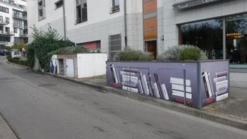 Rue Lola Bobesco: création d'un chancre urbain
