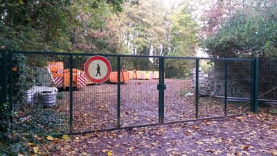 Parc des sources - Aire de stockage