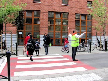 Abord d'école
